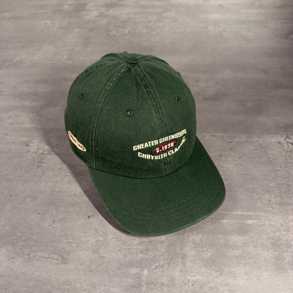 Ahead Headgear Other - Ahead Headgear Hat Men Green Greater Greensboro Chrysler Classic Golf Cap Cotton